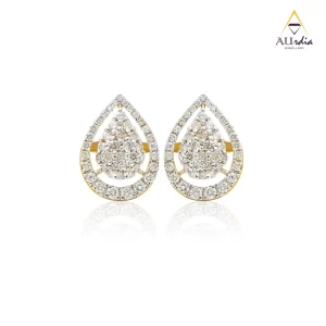 Eternal Drop Diamond Earrings
