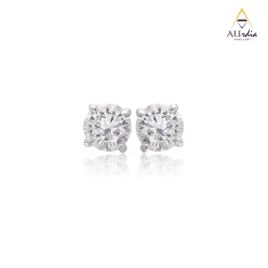 Timeless Diamond Solitaire Studs