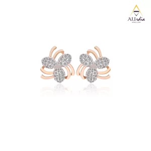 Sparkle Bloom Diamond Earrings