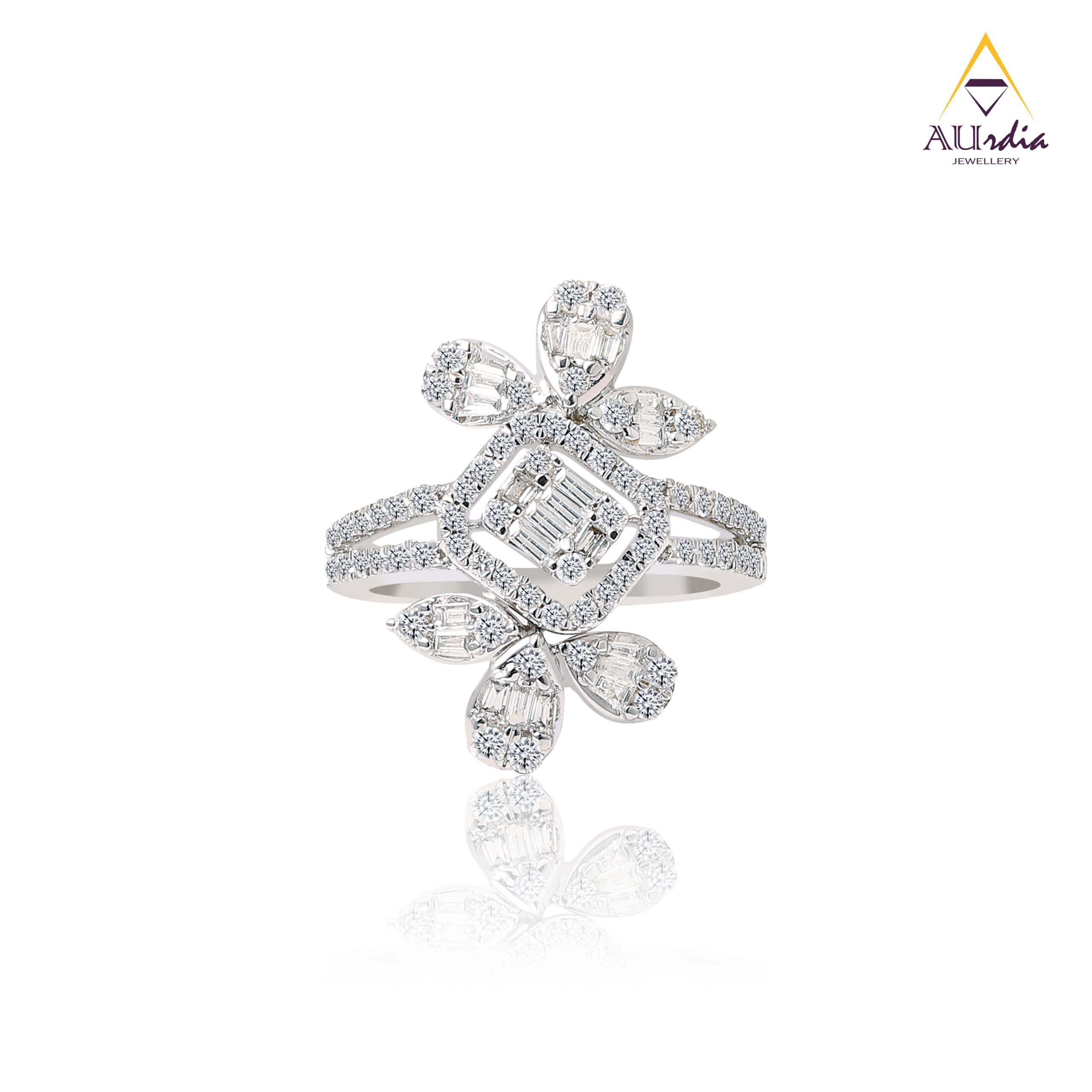 Floral Luxe Diamond Ring