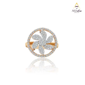 Twilight Flower Diamond Ring