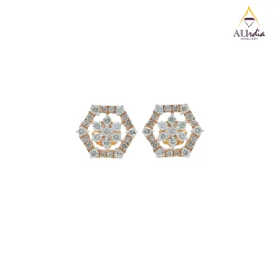 Hexa Bloom Diamond Studs