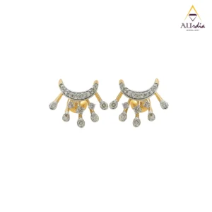 Moonlit Gleam Diamond Earrings