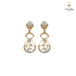 Regal Bloom Diamond Earrings