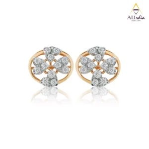 Starlit Blossom Diamond Earrings