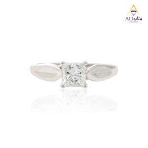 Princess Grace Solitaire Diamond Ring