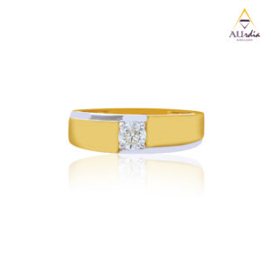 Solitaire Crest Diamond Ring