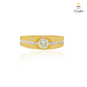Regal Line Solitaire Diamond Ring