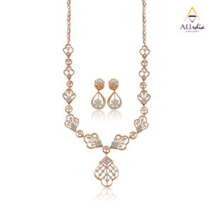 Eternal Love Diamond Necklace Set
