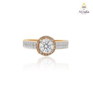 Lumière Solitaire Diamond Ring