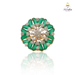 Verdant Blossom Diamond Ring