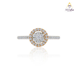 Celestial Halo Diamond Ring