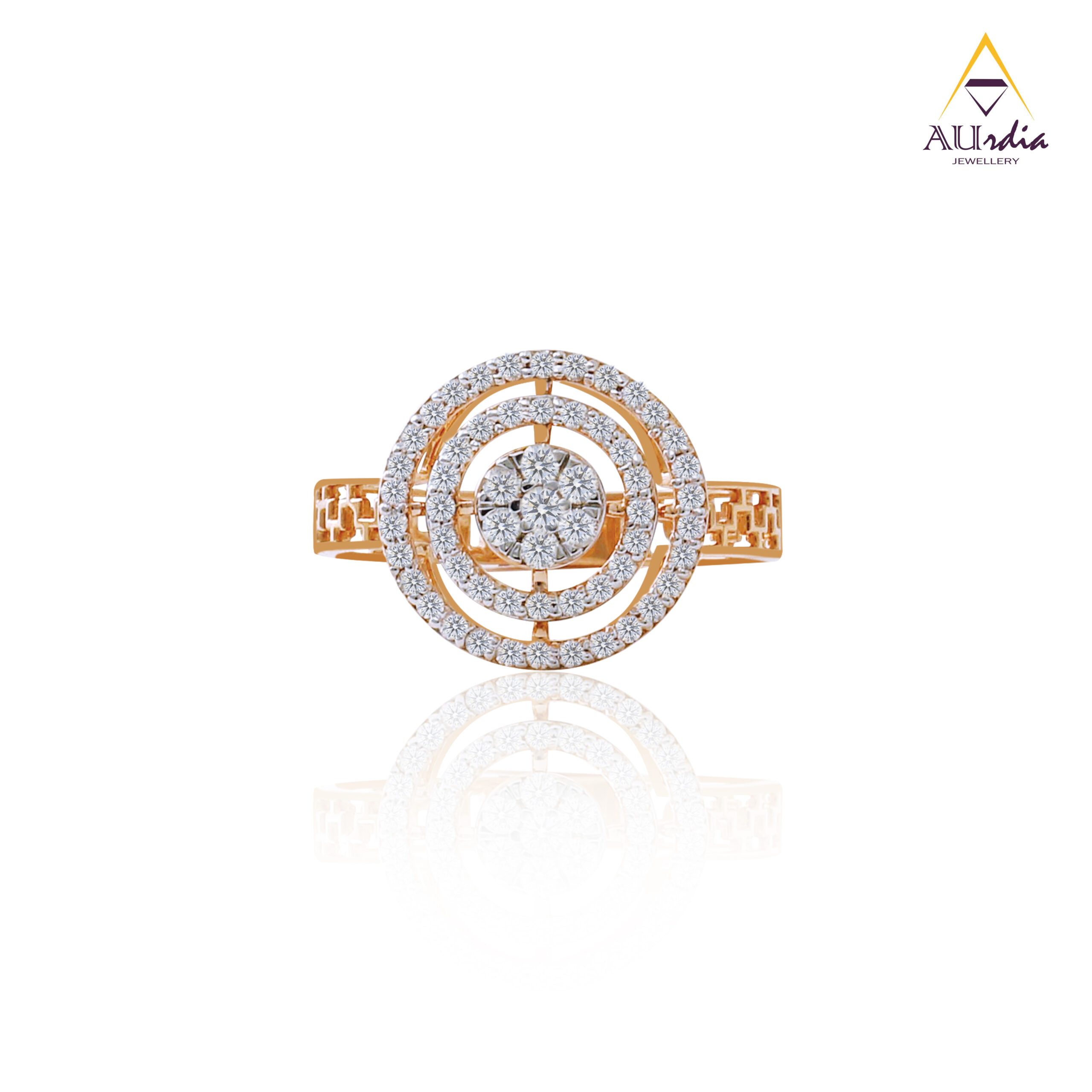 Stellar Circle Diamond Ring