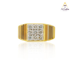 Imperio Grid Diamond Ring