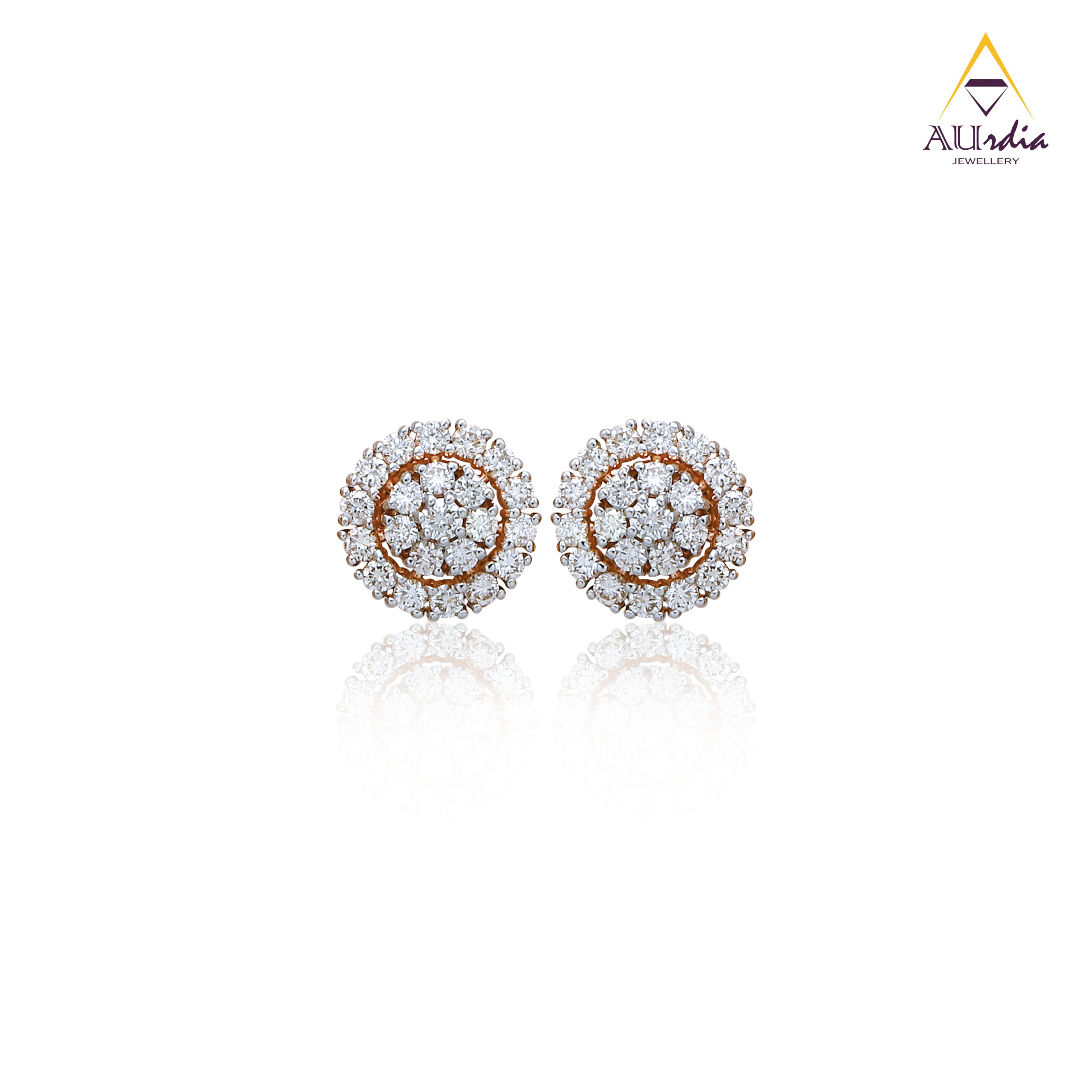 Celestial Halo Diamond Studs