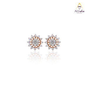 Cluster Diamond Earrings