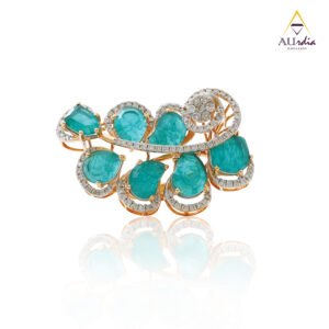 Verdant Bloom Diamond Ring