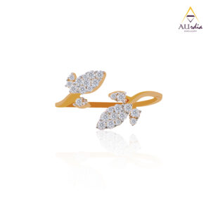 Celeste Leaf Diamond Ring