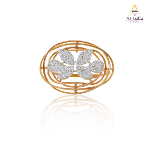 Floral Diamond Ring