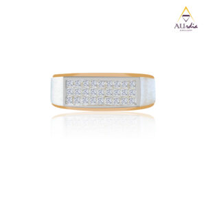 Majestic Grid Diamond Ring