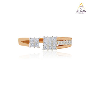 Royale Twin Prism Diamond Ring