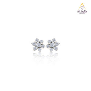 Radiant Floral Cluster Studs
