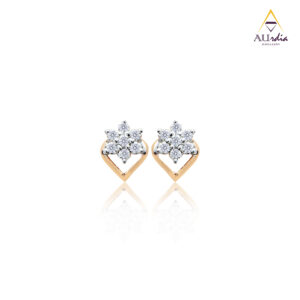 Aurelia Sweetheart Cluster Earrings