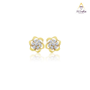 Radiant Floral Cluster Earrings