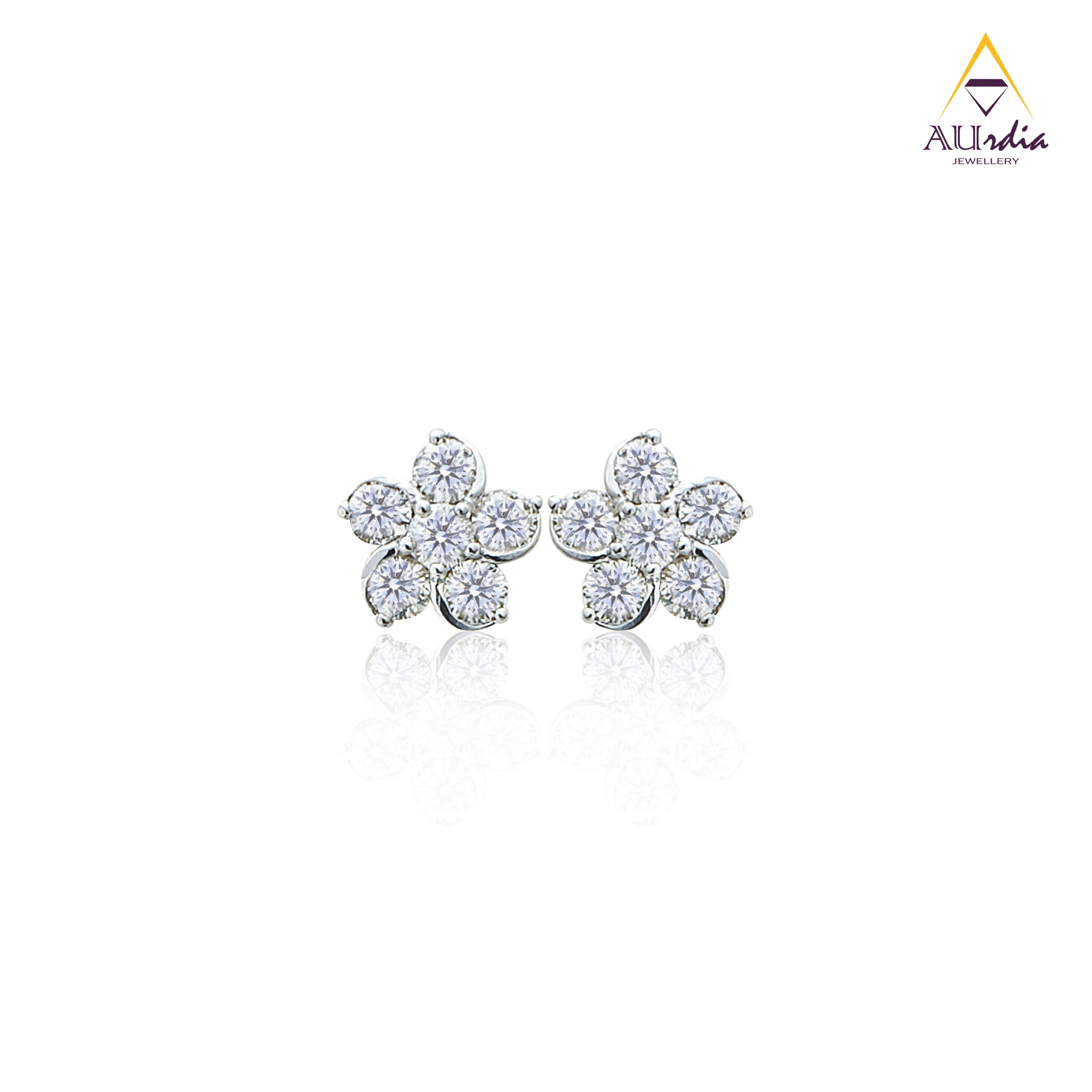 Blossom Cluster Diamond Studs