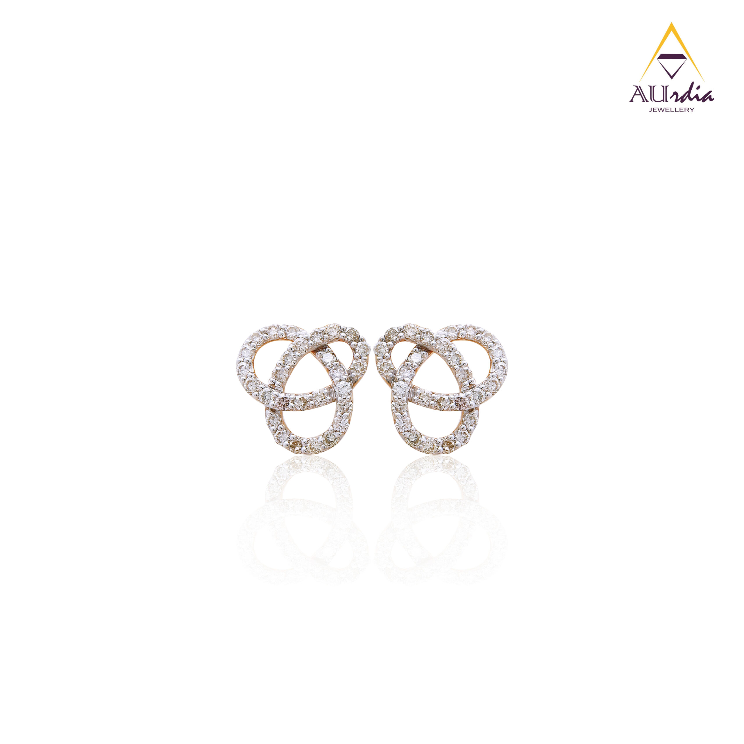 Entwined Love Knot Earrings
